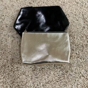 Black and Gold Women's Clutch Set